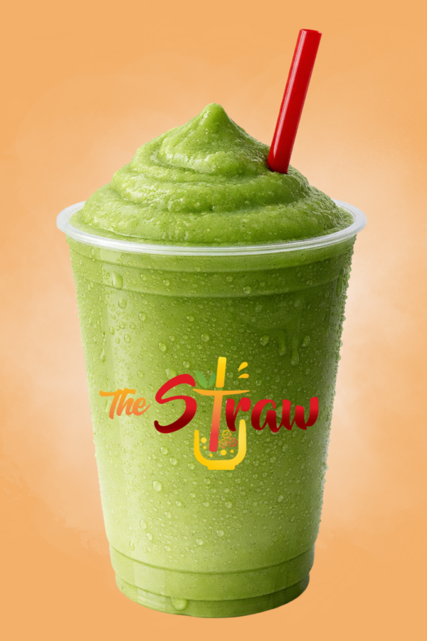 healthy creamy fresh fruit vegetable detox island green smoothie the straw hermitage, tn