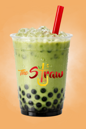 matcha milk boba tea the straw hermitage, tn