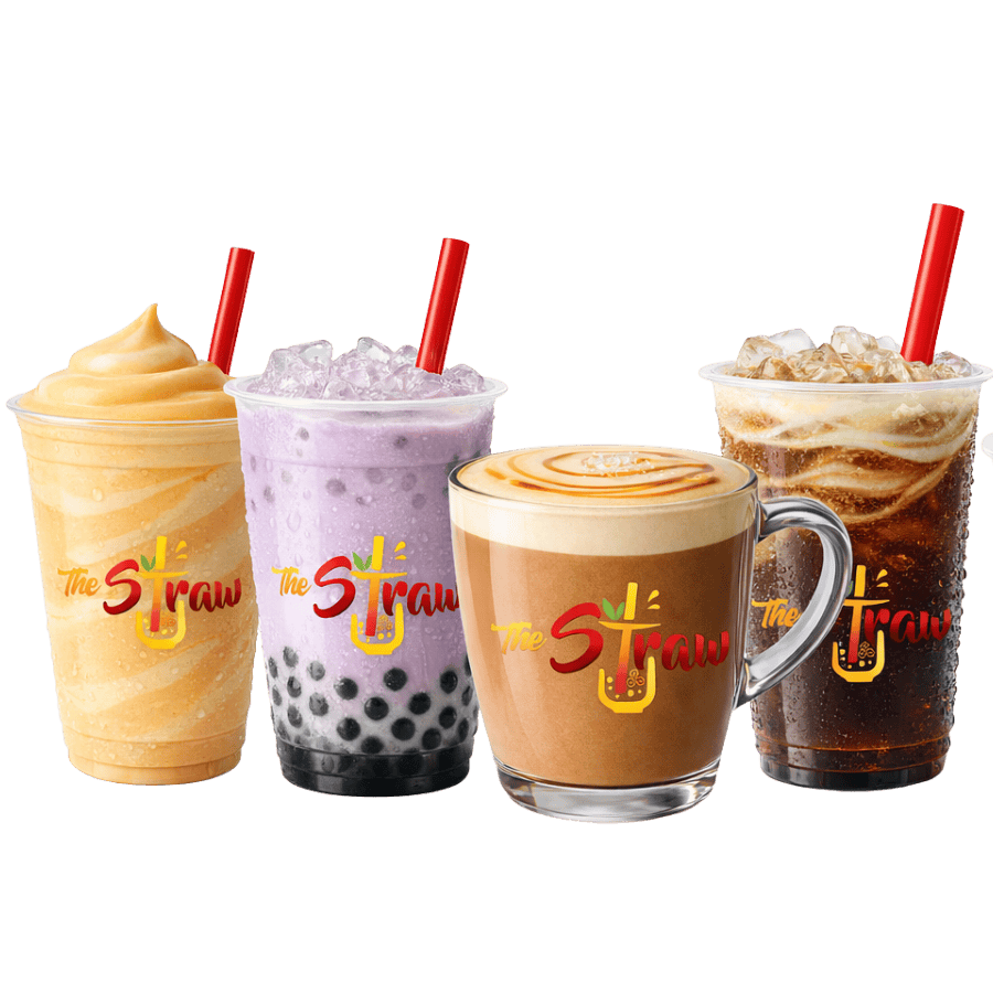 the straw Coffee shop in Hermitage TN boba tea fruit tea smoothies dirty soda iced coffee hot coffee